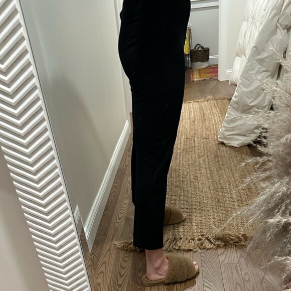 LESET High Waist Straight Cropped Pant - Picture 5 of 7